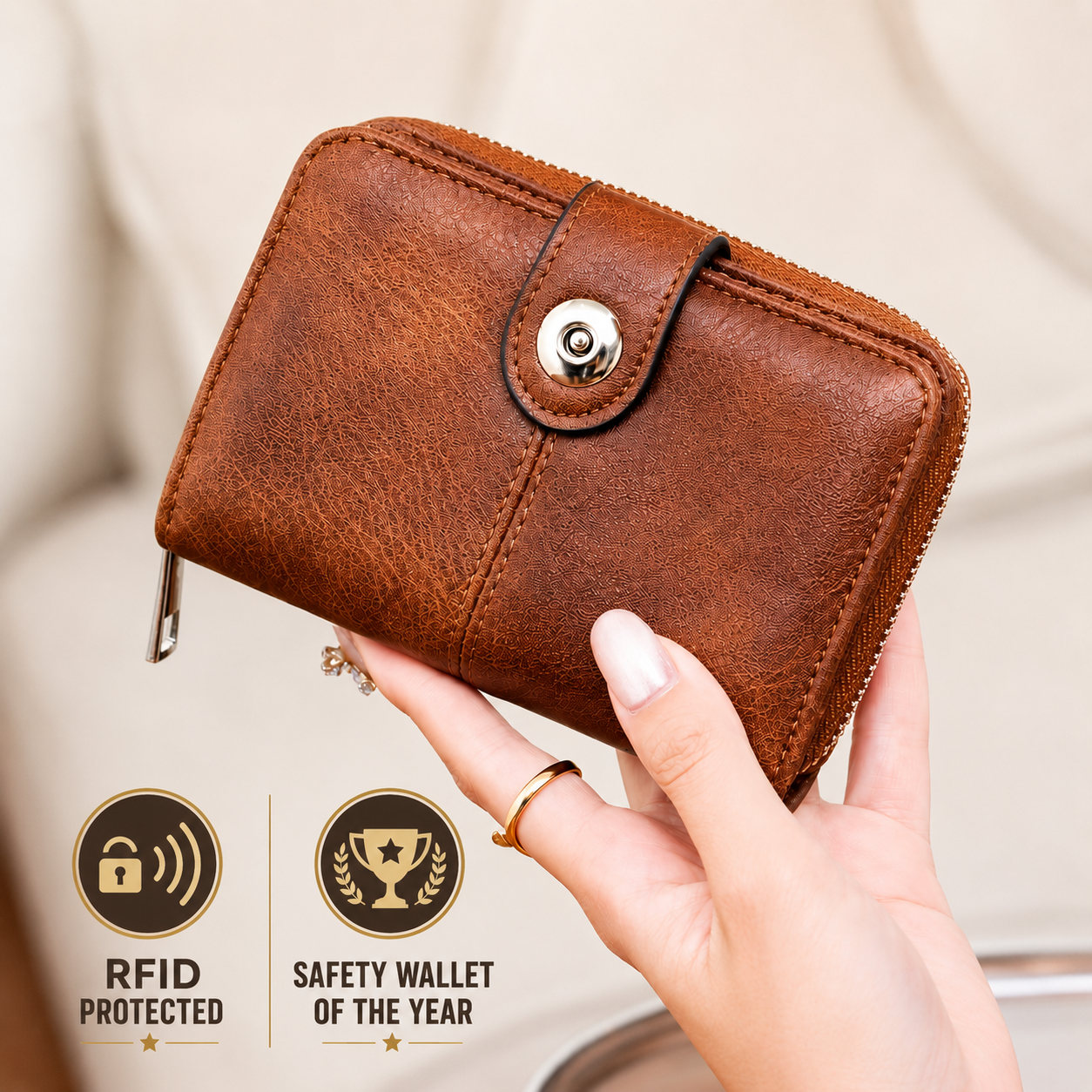 Vaulta Shield Wallet — RFID Blocking Wallet