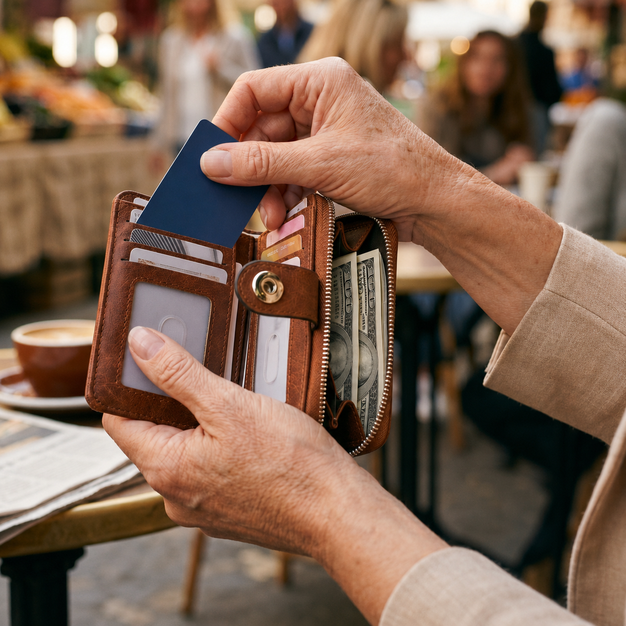 Vaulta Shield Wallet — RFID Blocking Wallet